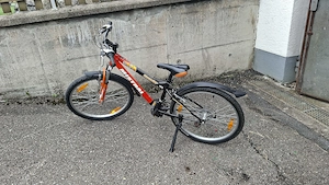Kinderfahrrad 24" Marke Mistral in gebrauchtem Zustand ,fahrbereit ! Bild 2