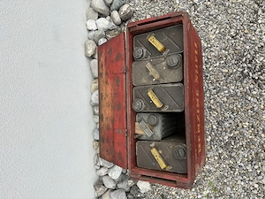 Shell Kanister, Vorkrieg, Transportkiste, Oldtimer,  Bild 3