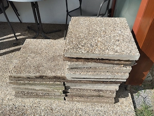 Waschbettonplatten zu verschenken Bild 3
