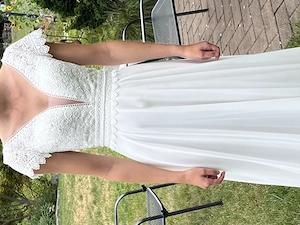 Brautkleid ungetragen Größe 34 Bild 3