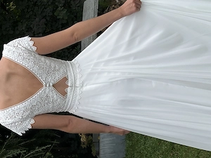 Brautkleid ungetragen Größe 34 Bild 2