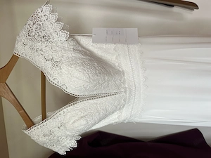 Brautkleid ungetragen Größe 34 Bild 5