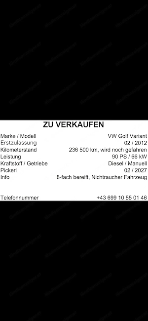 VW Golf Variant  Bild 10