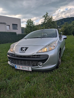 Cabrio Peugeot 207cc Turbo 150 Ps mit Pickerl Bild 3