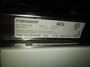 AEG Geschirrspüler Standgerät Weiß Bild 4