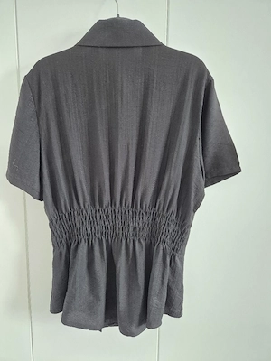 schwarze Damenbluse Gr. S Bild 2