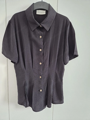 schwarze Damenbluse Gr. S