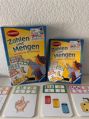 Lernspiel Quartett - Zahlen und Mengen  Bild 4