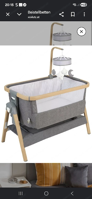 Beistellbett gut erhalten selten gebraucht 