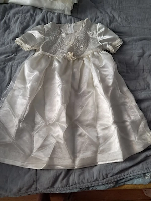 Brautkleid mit passenden Kinder-Festkleidern   Einzelanfertigung   selbst genäht Bild 3