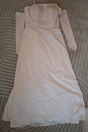 Brautkleid mit passenden Kinder-Festkleidern   Einzelanfertigung   selbst genäht Bild 2