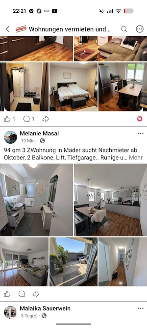 Nachmieter ab Oktober 2026 in Mäder gesucht  Bild 2