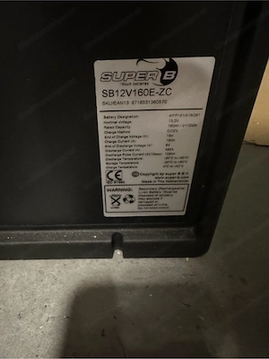 Super B Lithium Batterie 160 Ah Bild 3