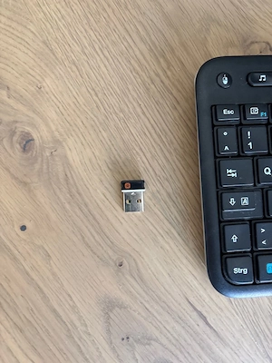 Logitech K400r Tastatur Bild 2