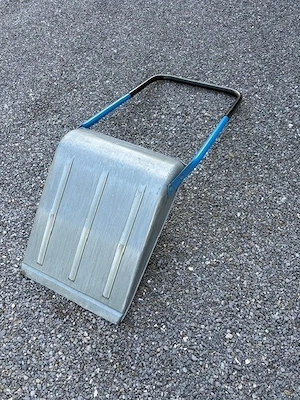 Schneehexe, Schneeschaufel, Mke Ofner, 55cm breit, 65cm tief Bild 4