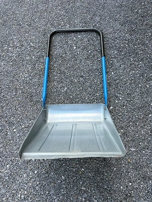 Schneehexe, Schneeschaufel, Mke Ofner, 55cm breit, 65cm tief Bild 2