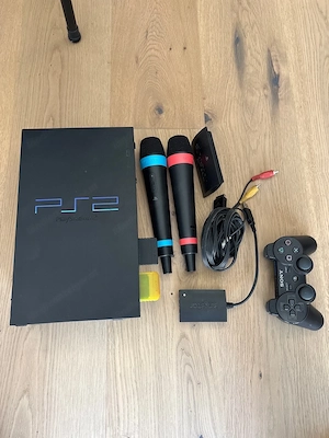 Playstation 2 mit Zubehör
