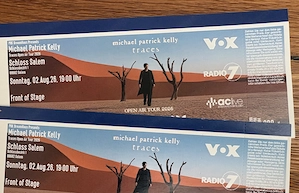 Michael Patrick Kelly    2 Tickets    2. August 2026     Schloss Salem Bild 3