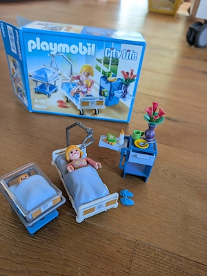 Playmobilset Kinderkrankenhauszimmer