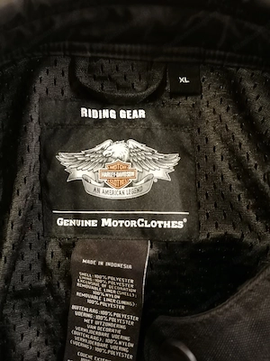 Harley Davidson Jacke schwarz Bild 4