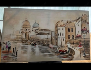 Leinwand Venedig 120x70cm
