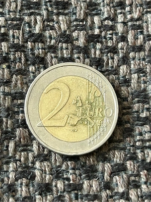 2 Euro Umlaufmünze Niederlande 2000 Bild 2