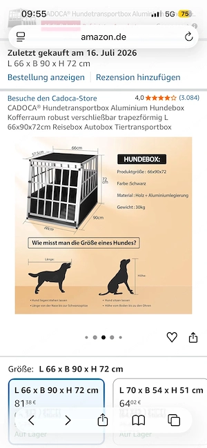 Hundetransportbox Bild 2