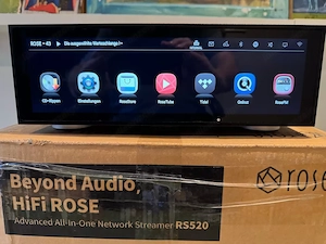 Hifi Rose RS520  (We are a Hi-Fi Store. Visit Our web : www.stereotecnica .com )