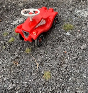 gut erhaltenes Bobbycar