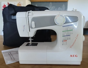 Nähmaschine AEG Bild 2