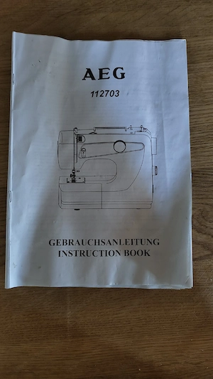 Nähmaschine AEG Bild 4
