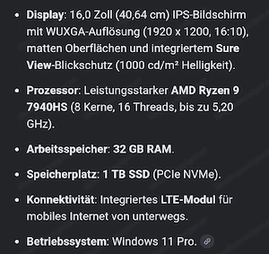 HP Elitebook 865 G10 Bild 5