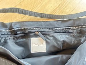 desigual Tasche in grau mit Reissverschluss NEU Bild 3