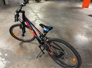 kinderfahrrad 24 zoll, mtb, cube, 21 gänge Bild 2