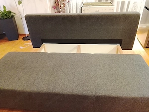 Ausziehbare Couch zu verschenken Bild 2