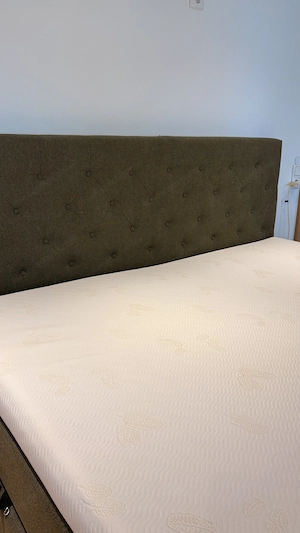 Boxspringbett 180x200 cm mit Topper Bild 2