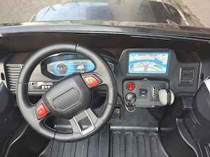 Elekroauto Polizei Kinder Bild 2
