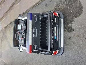 Elekroauto Polizei Kinder Bild 3