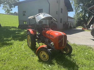 Traktor Oldtimer Styer Bild 2