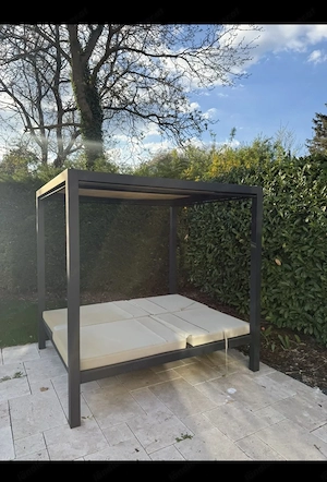 Daybed   Sonnenbett inkl. Vorhänge Bild 4
