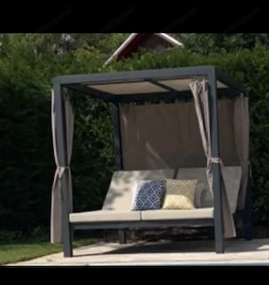 Daybed   Sonnenbett inkl. Vorhänge Bild 5