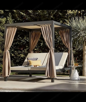 Daybed   Sonnenbett inkl. Vorhänge Bild 8