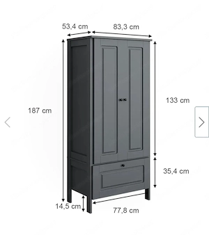 Kinderkleiderschrank NEU Bild 5