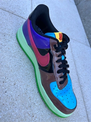 Nike Air Force 1 Low SP x Undefeated  Multi Patent  Bild 4