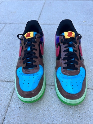 Nike Air Force 1 Low SP x Undefeated  Multi Patent  Bild 6