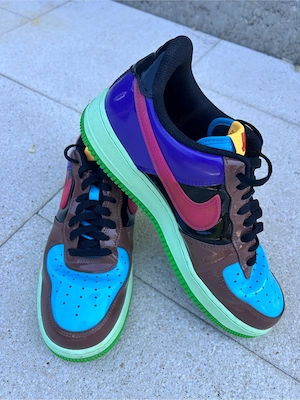 Nike Air Force 1 Low SP x Undefeated  Multi Patent  Bild 7