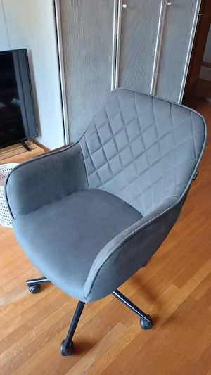 Schreibtischstuhl gepolstert Bild 2