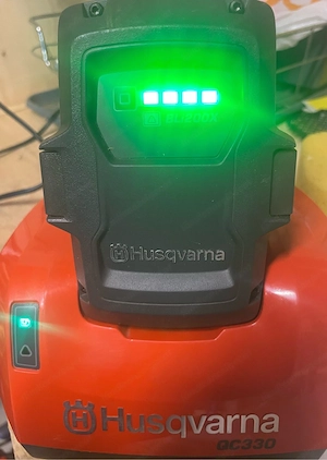 Husqvarna BLI200X Akku, wenig gebraucht! Bild 5