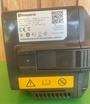 Husqvarna BLI200X Akku, wenig gebraucht! Bild 2