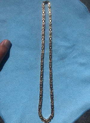 Goldkette, echt Gold Bild 3